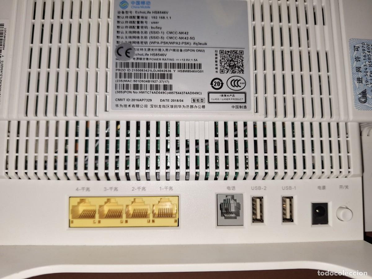 Segunda mano: HUAWEI, ROUTER OPTICO, HS8546V . - Foto 7