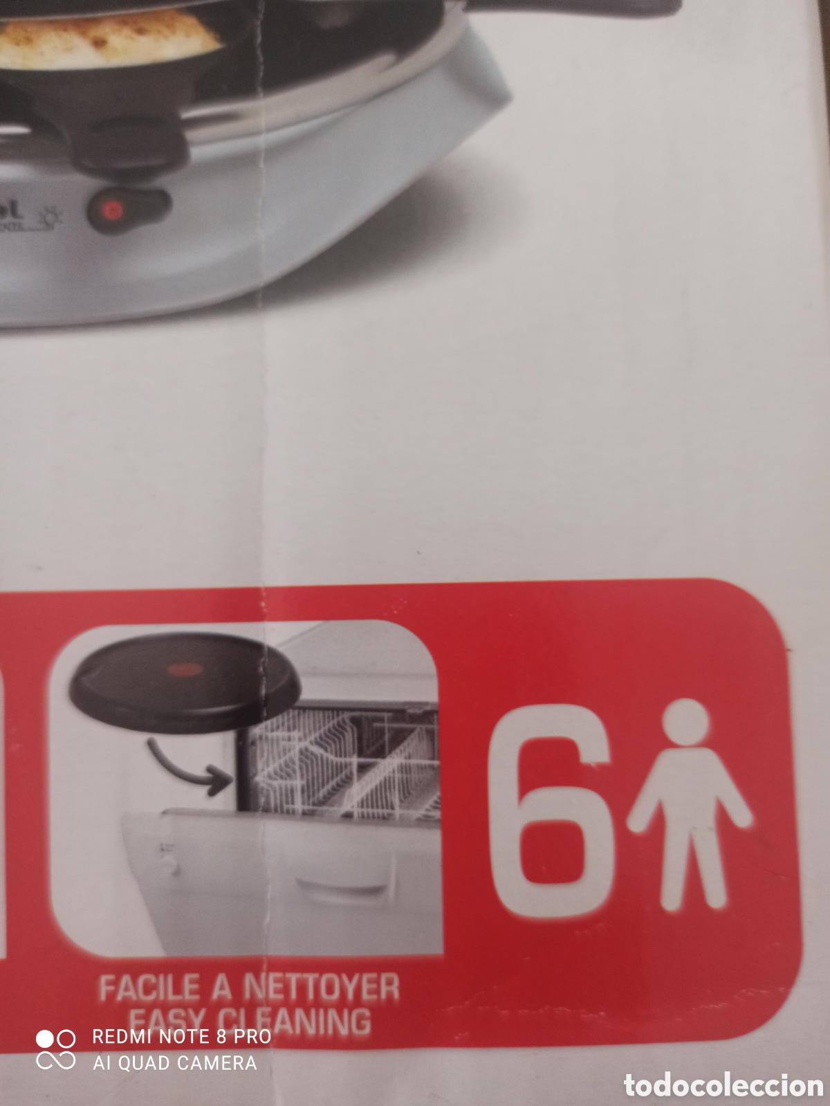 Segunda mano: Raclette Tefal para 6 personas - Foto 6