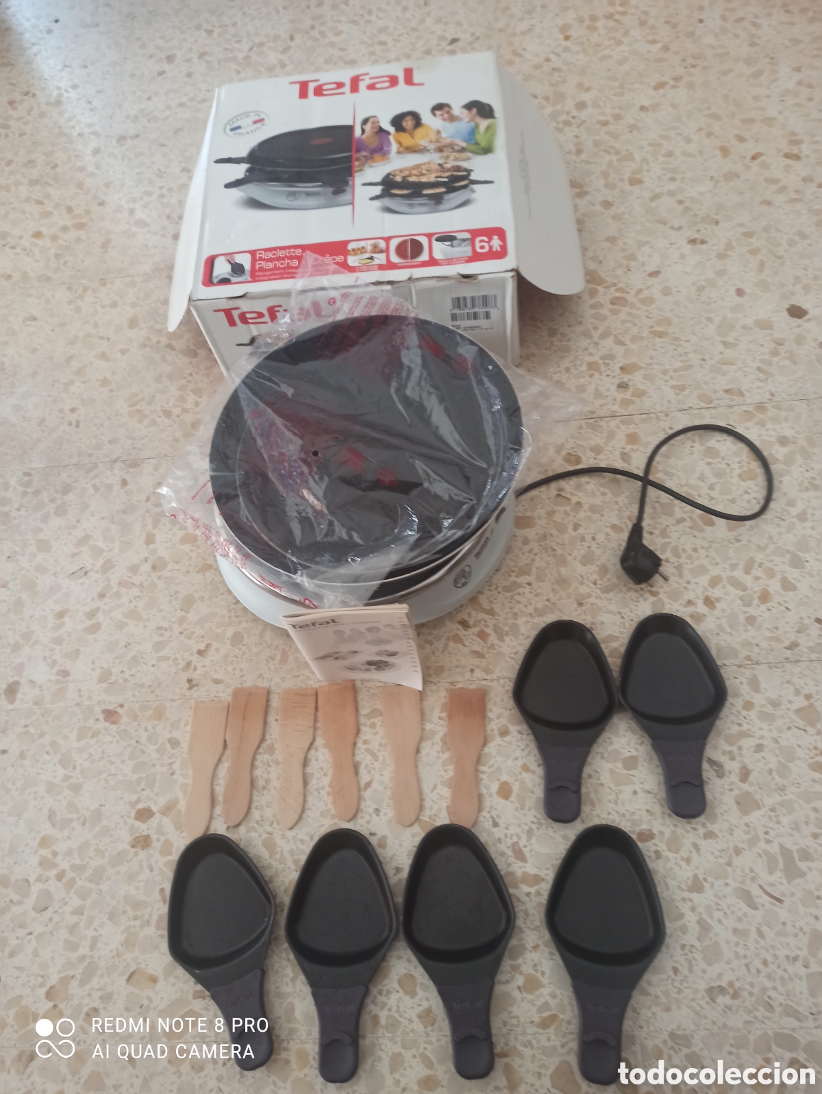 Segunda mano: Raclette Tefal para 6 personas - Foto 1