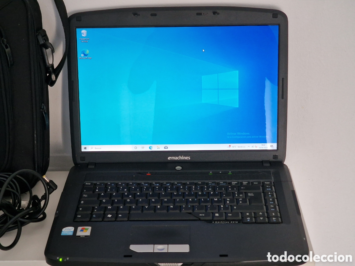 Segunda mano: Port&aacute;til e machines E510 - Foto 5