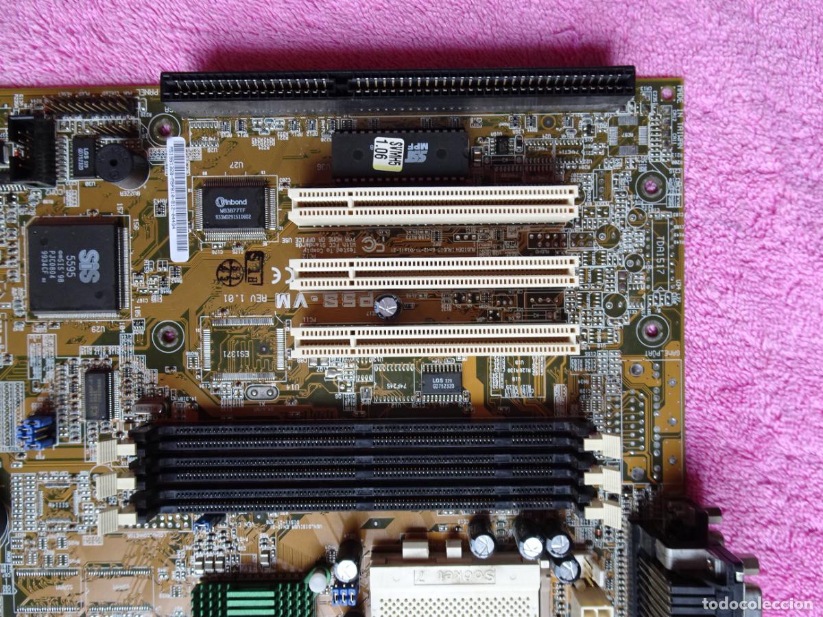 Segunda mano: placa base p5s-vm pc hp pavilion 8515 a&ntilde;o 1998 - Foto 4