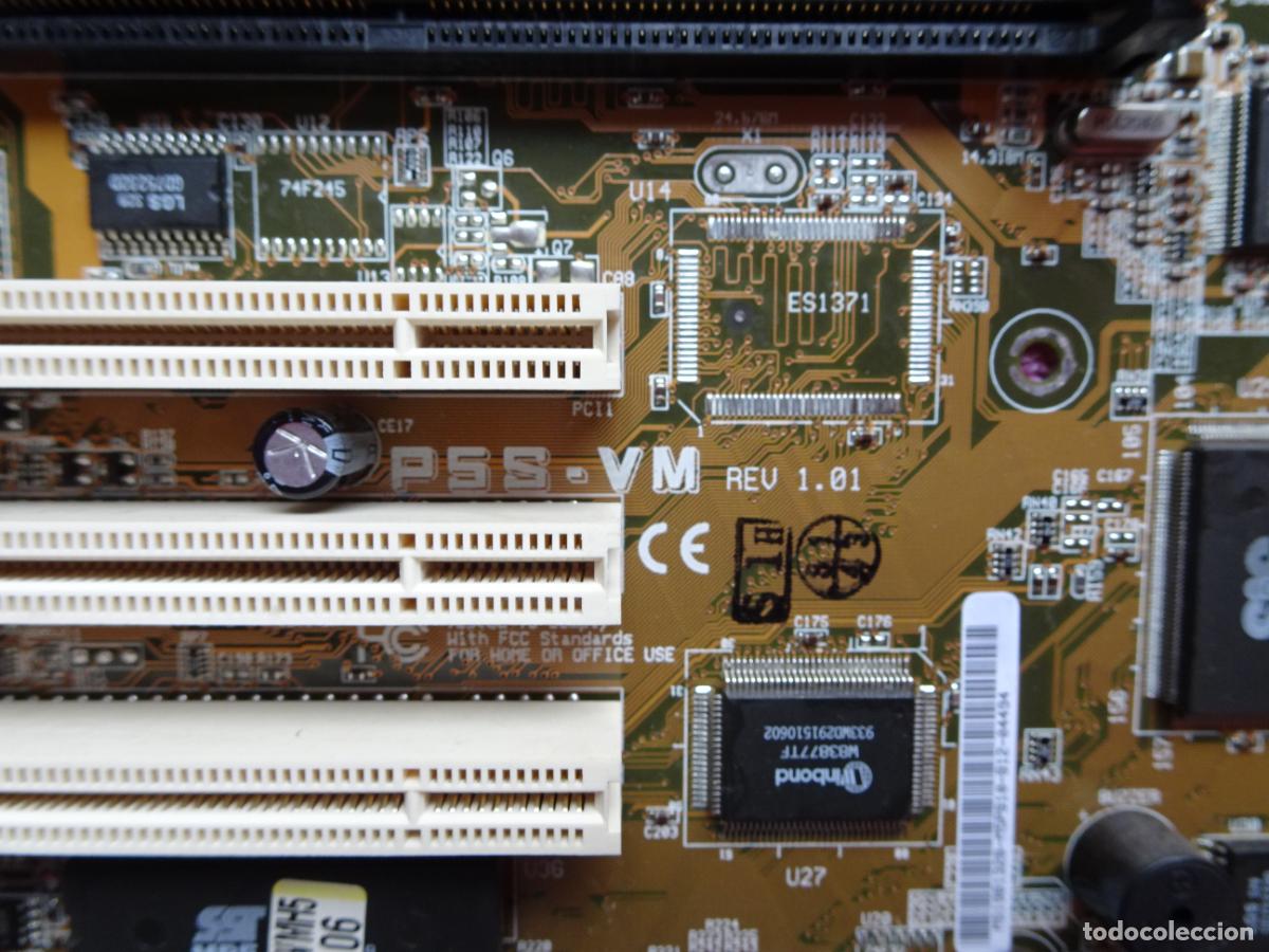 Segunda mano: placa base p5s-vm pc hp pavilion 8515 a&ntilde;o 1998 - Foto 5