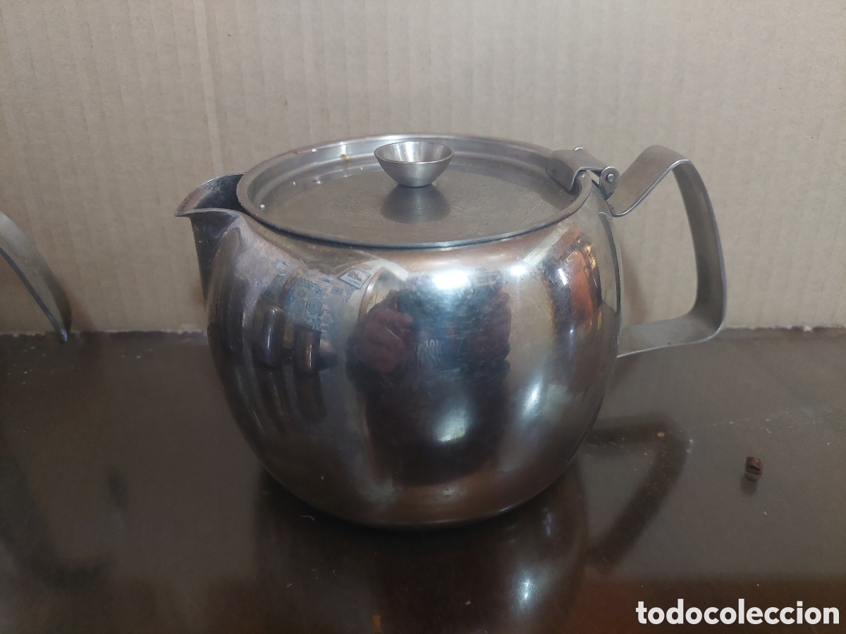 Segunda mano: Juego de Caf&eacute; en Acero inoxidable 4 Piezas - Foto 4