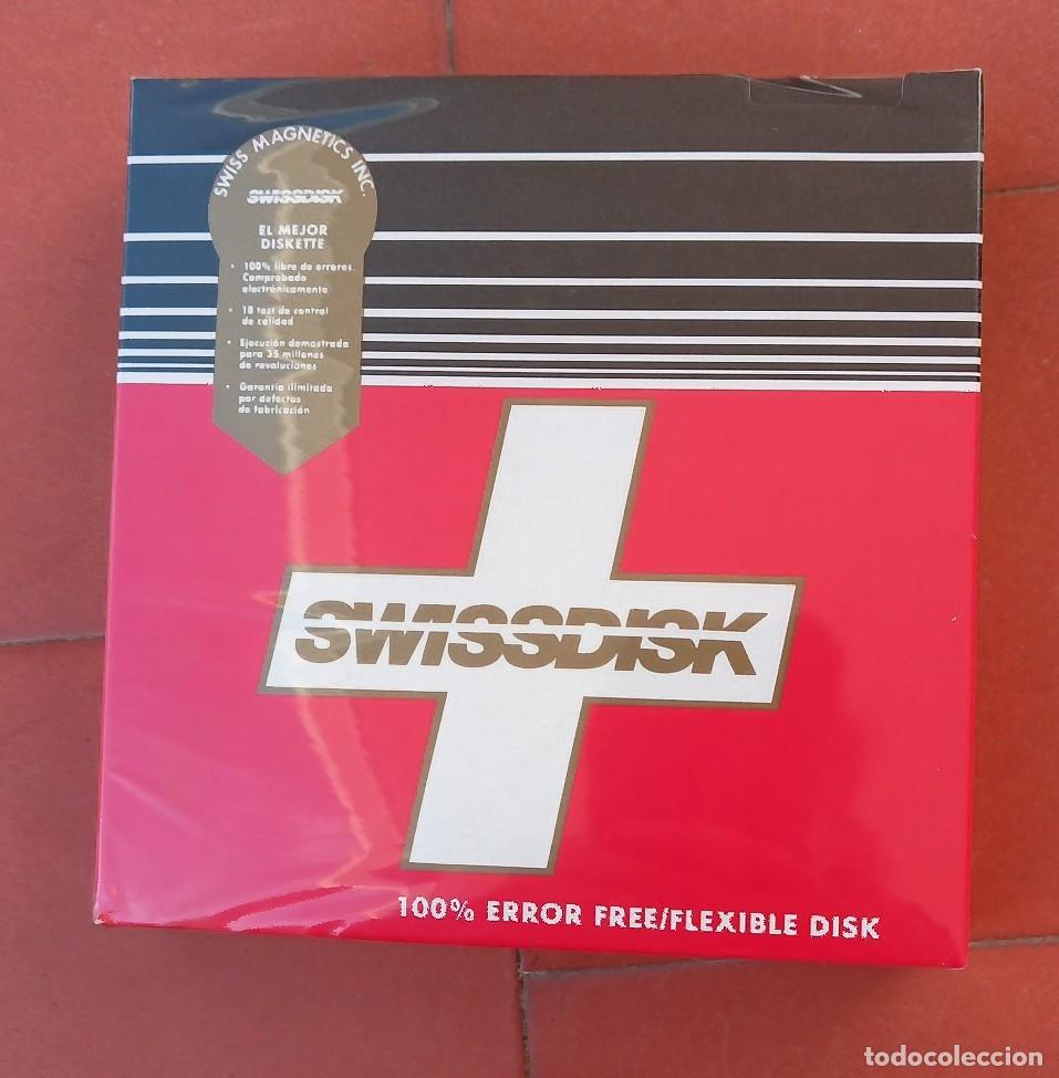 Second-Hand: Caja de disquetes de 5 1/4&rdquo; swissdisk ....sanna