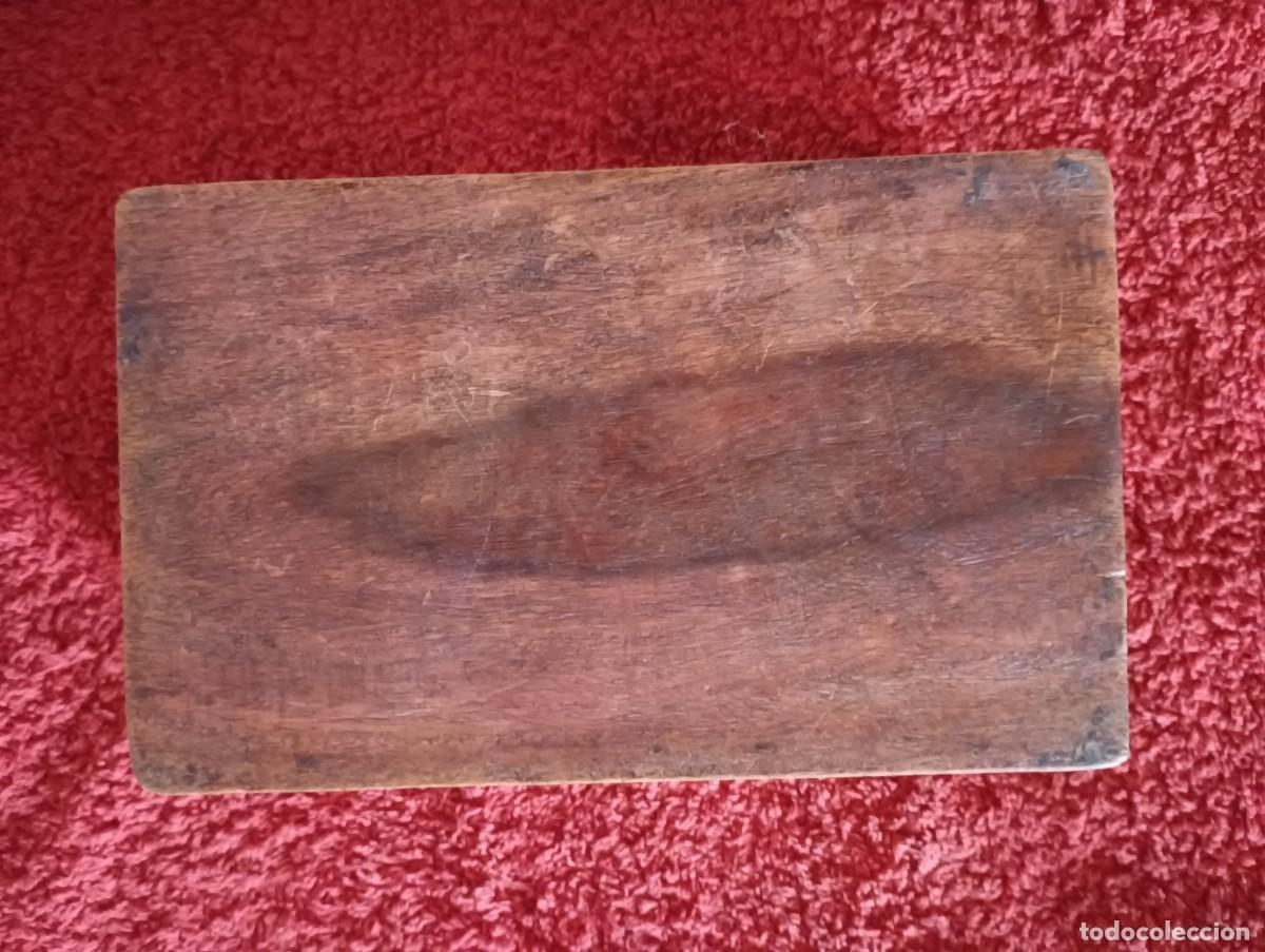 Segunda mano: CAJA DE MADERA LABRADA A MANO - Foto 7