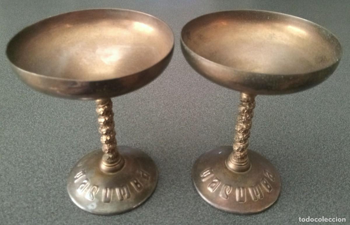 Segunda mano: Lote copas postre ba&ntilde;adas en plata sala Macumba - Foto 2