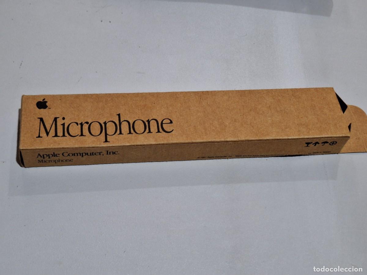 Second-Hand: NUMULITE F0298 Micr&oacute;fono Apple Computer Inc. Microphone 1991 nuevo en caja retro