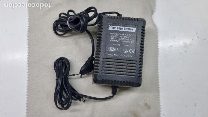 Segunda mano: Transformador, adaptador AR systems Modelo 1060TC - 13.5V, 4A - Foto 1