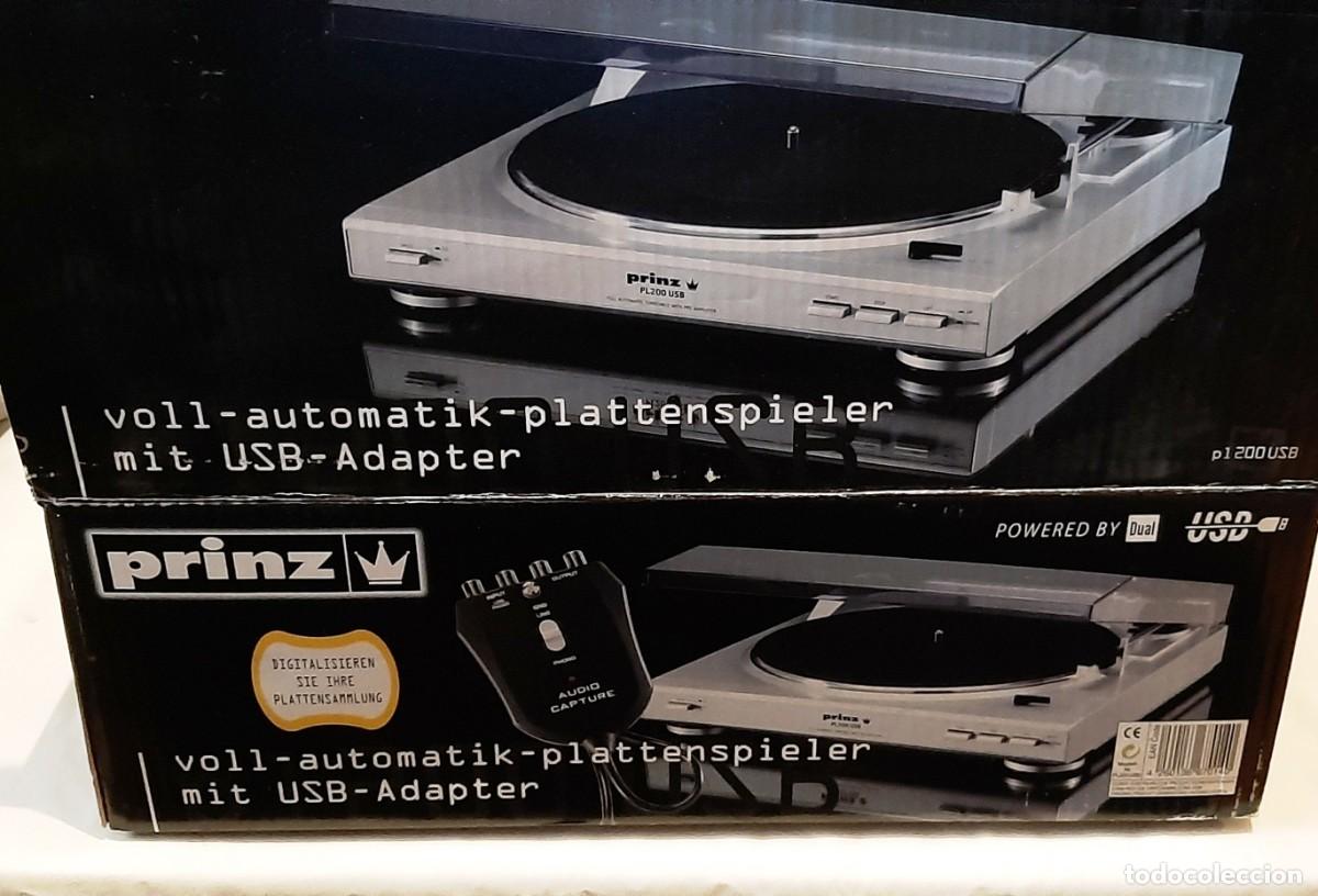 Segunda mano: Tocadiscos Prinz PL200 USB - Foto 13