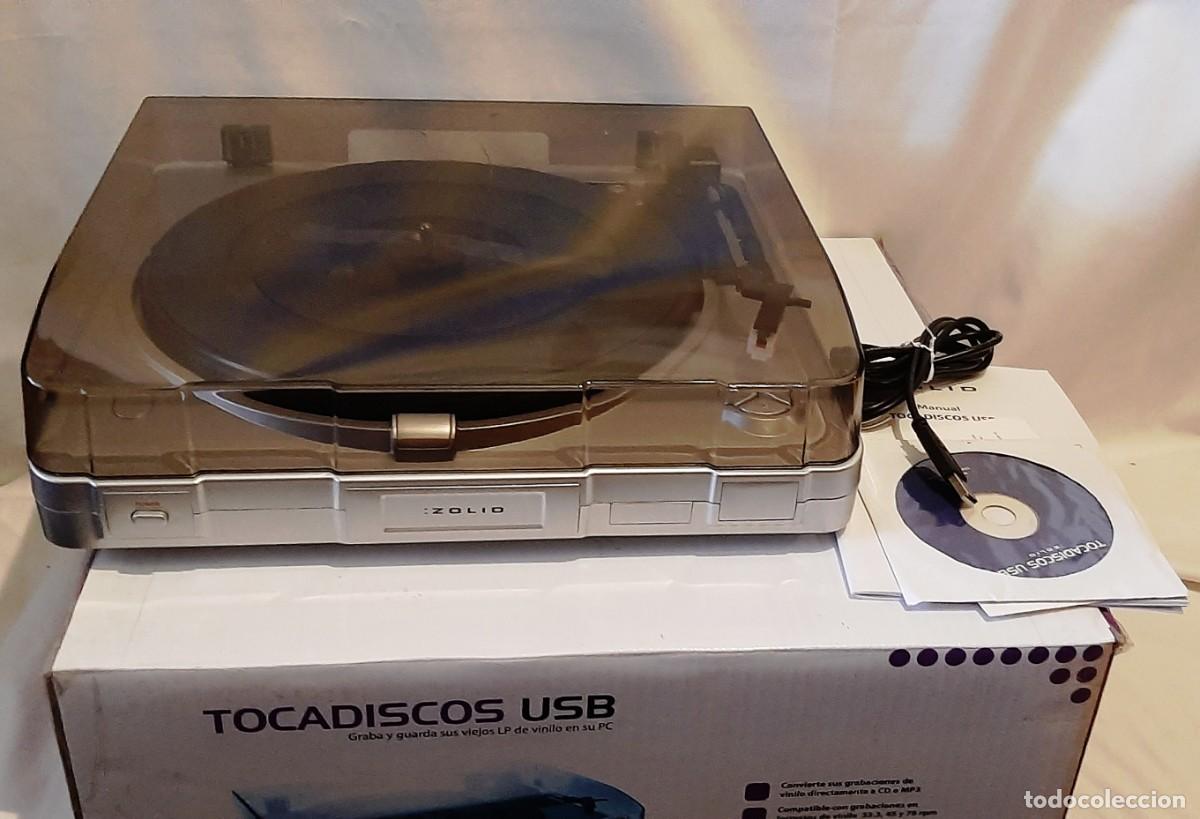 Segunda mano: Tocadiscos Zolid grabador USB - Foto 1