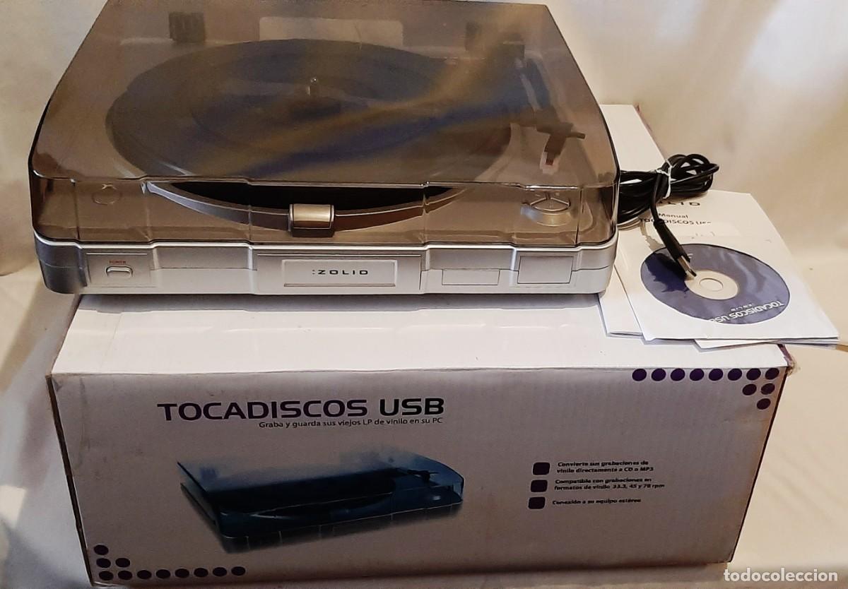 Segunda mano: Tocadiscos Zolid grabador USB - Foto 2