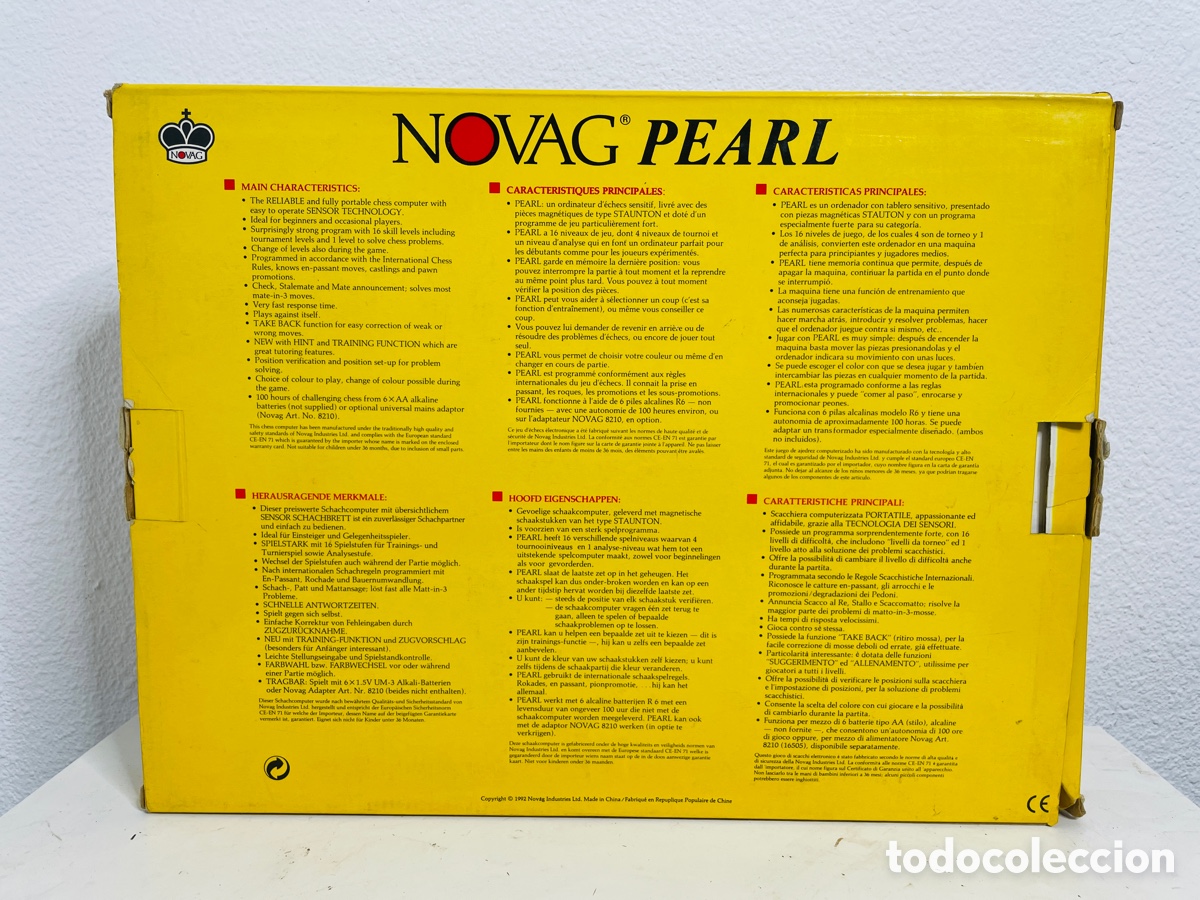Segunda mano: Novag Pearl Chess Computer - Foto 3