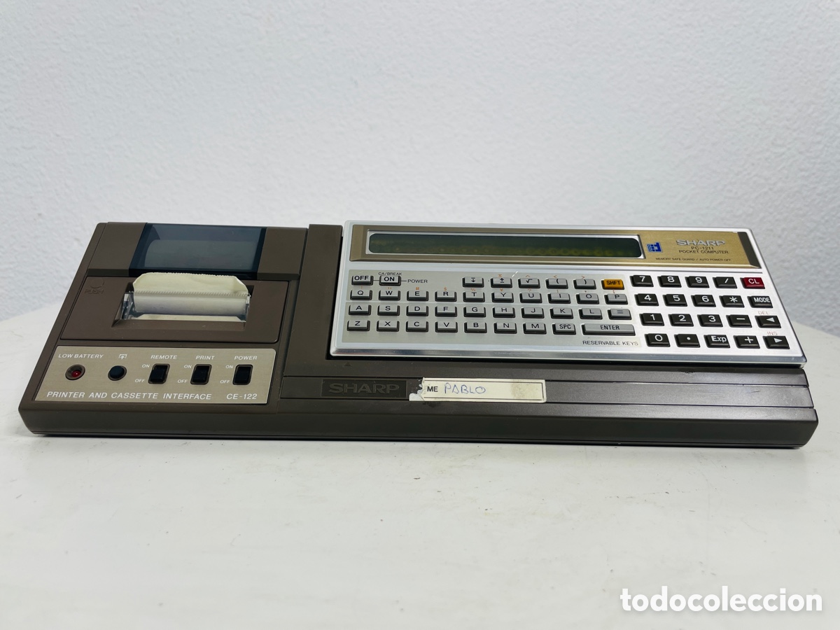 Segunda mano: Sharp PC-1211 Pocket Computer System - Foto 3
