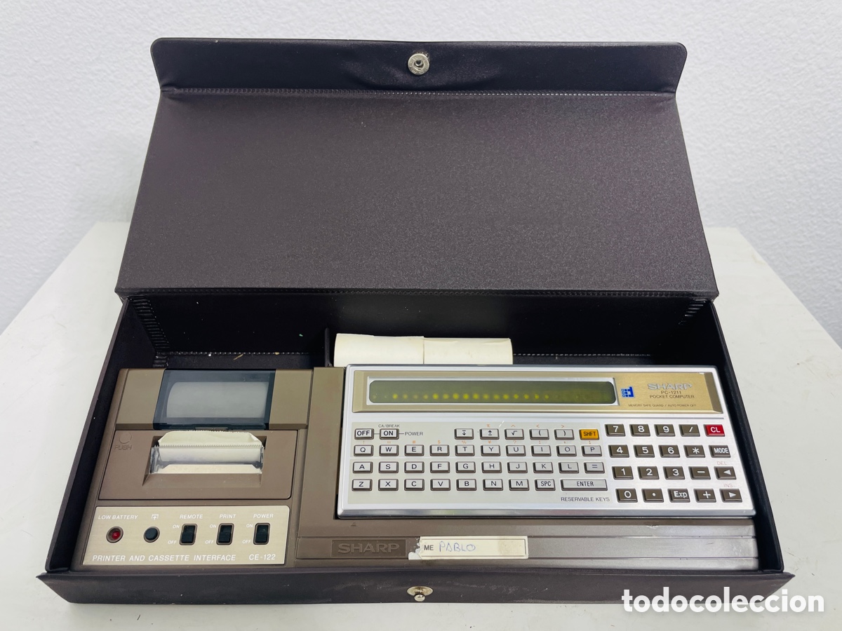 Segunda mano: Sharp PC-1211 Pocket Computer System - Foto 6
