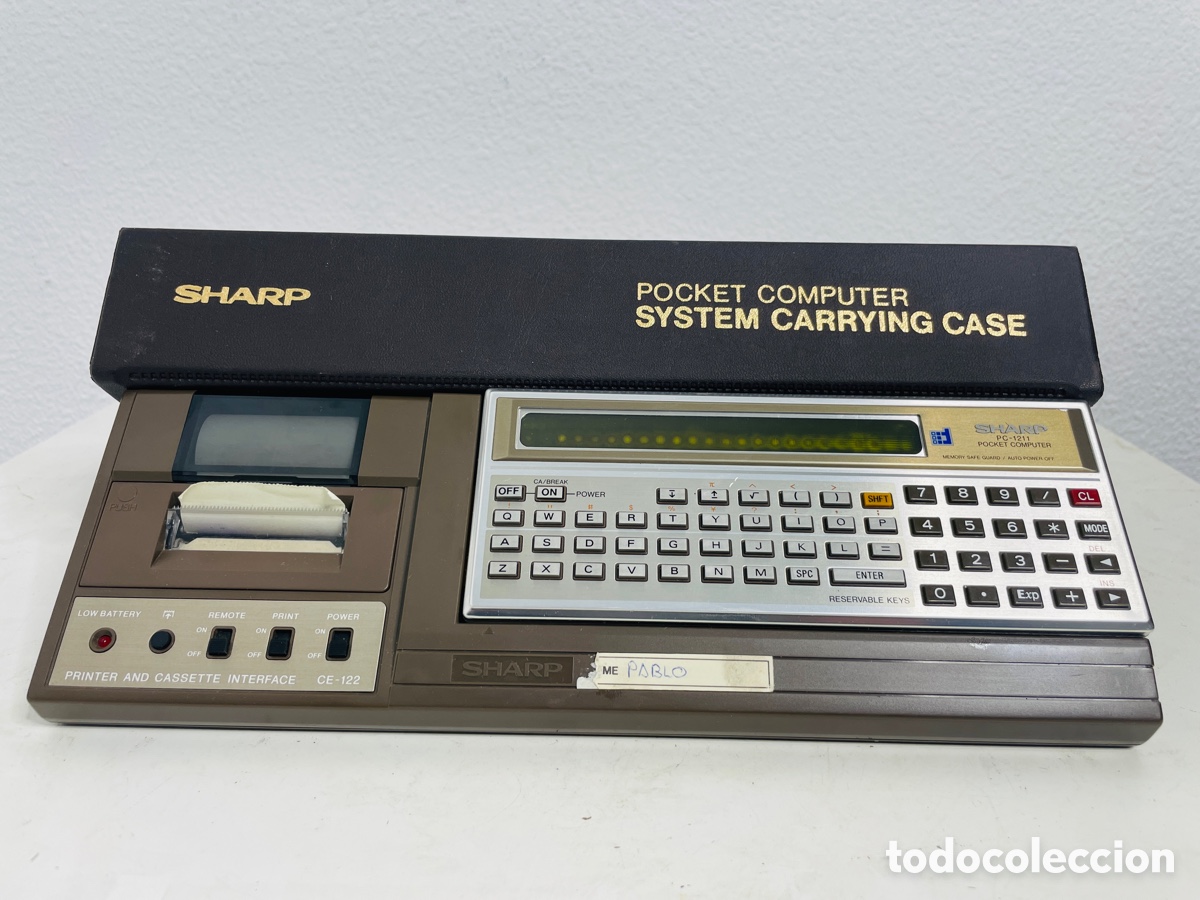 Segunda mano: Sharp PC-1211 Pocket Computer System - Foto 9