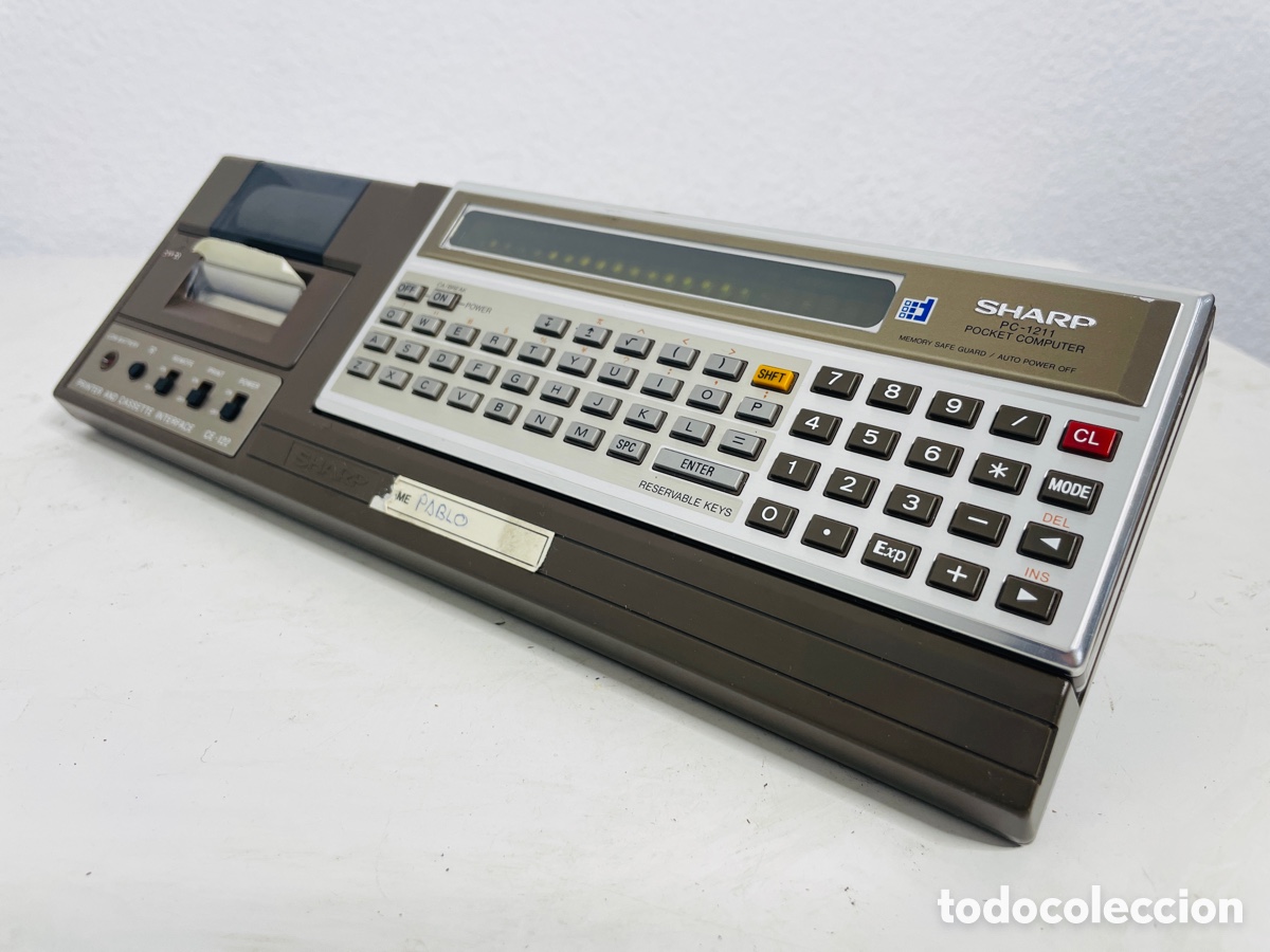 Segunda mano: Sharp PC-1211 Pocket Computer System - Foto 1