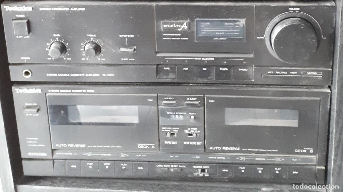 Segunda mano: AMPLIFICADOR Y DOBLE PLETINA TECHNICS SU-X930 - Foto 1