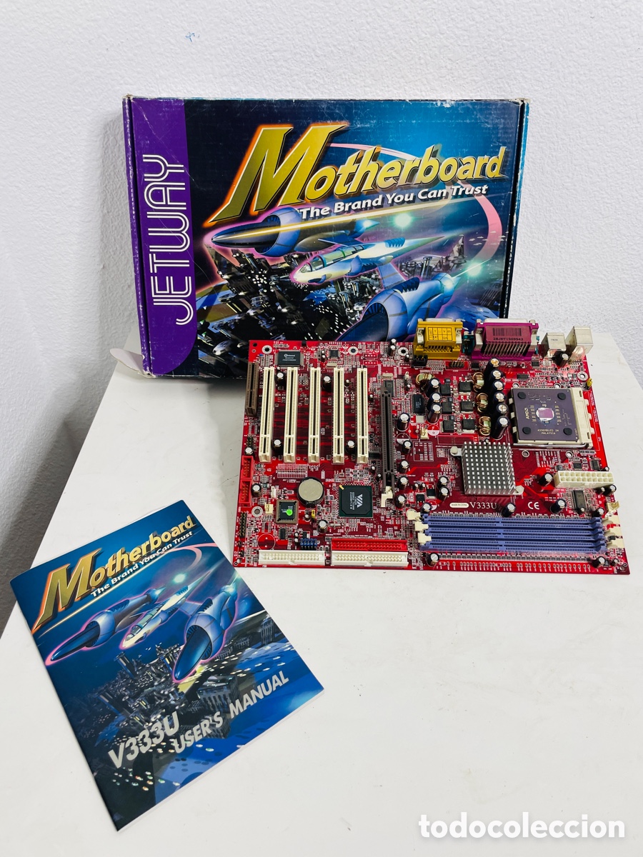 Segunda mano: Jetway V333U Motherboard - Foto 1