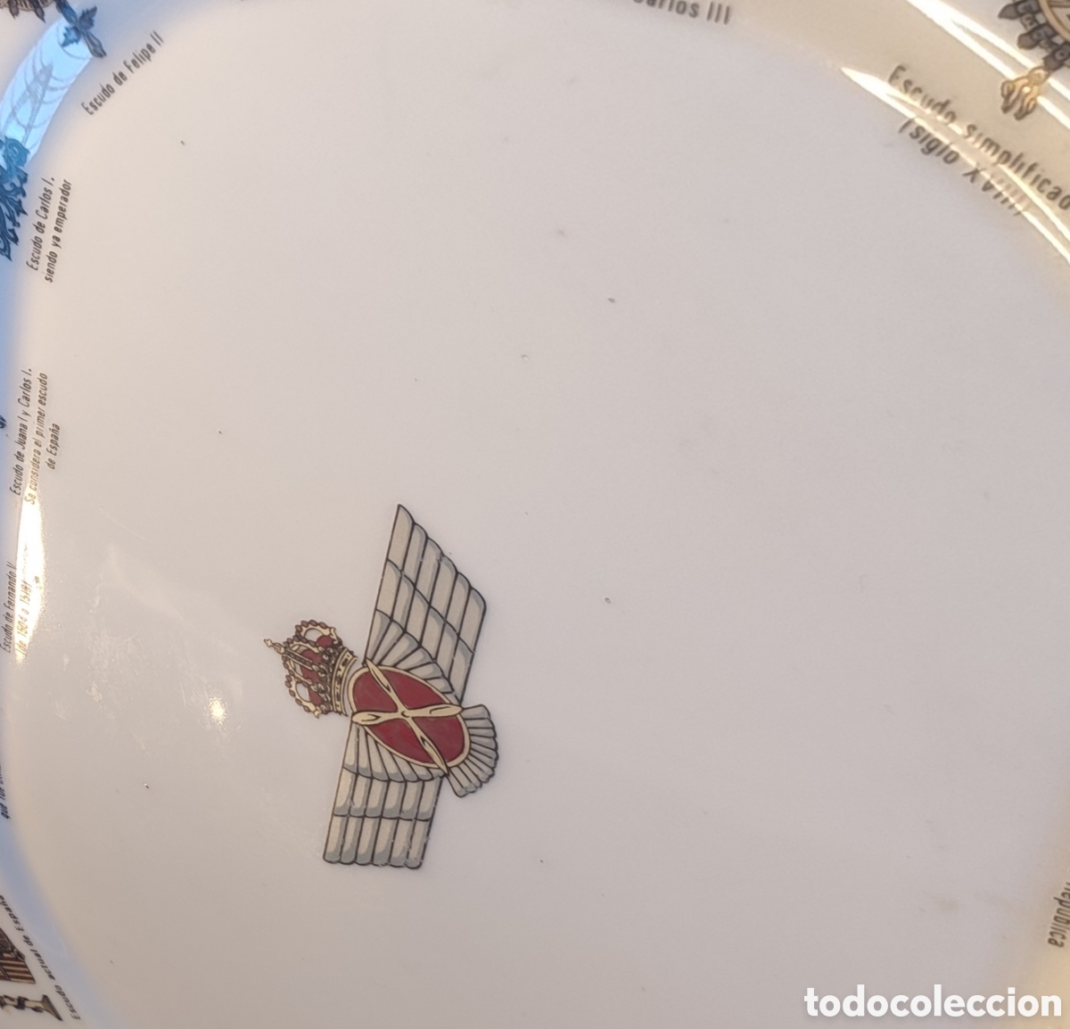 Segunda mano: Bandeja Porcelana Escudos de Espa&ntilde;a - Foto 4