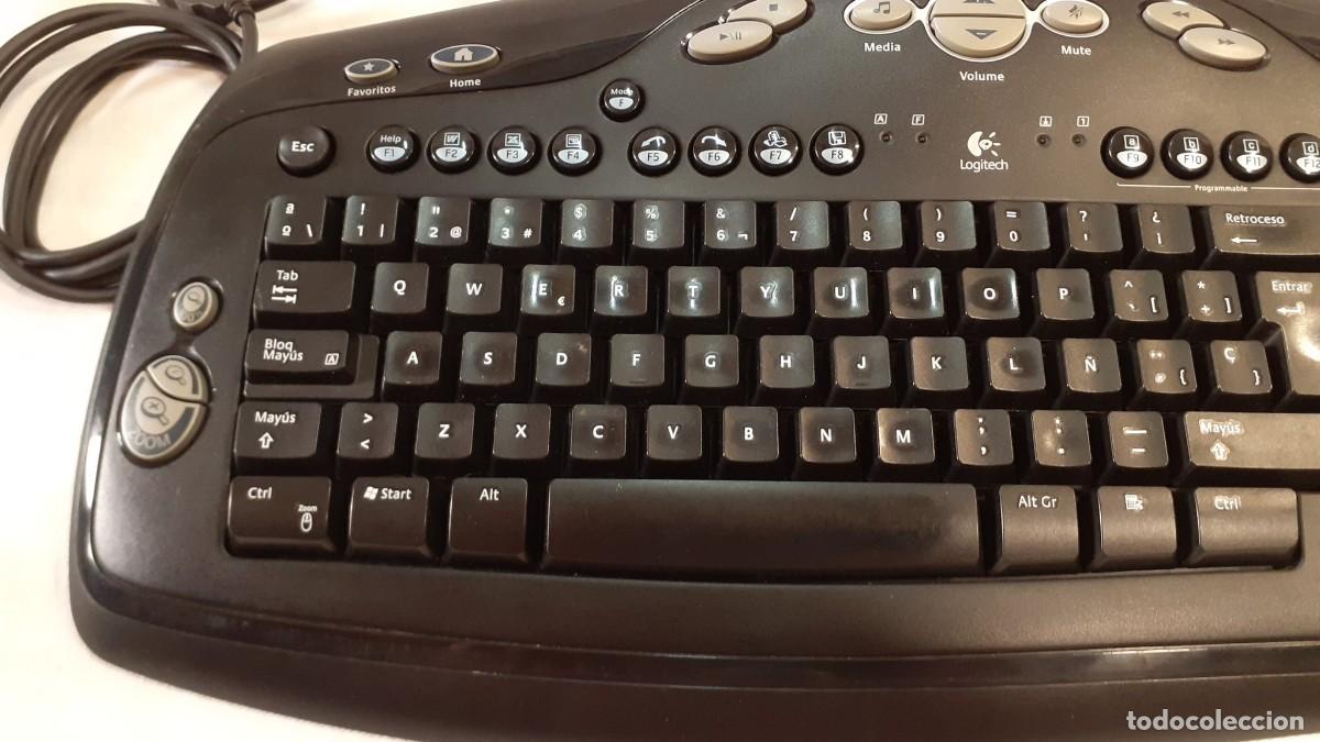 Segunda mano: Teclado USB Logitech Media Keyboard Elite Y-BN52 - Foto 3