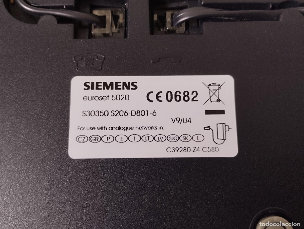 Segunda mano: Tel&eacute;fono SIEMENS EUROSET 5020 - Foto 2