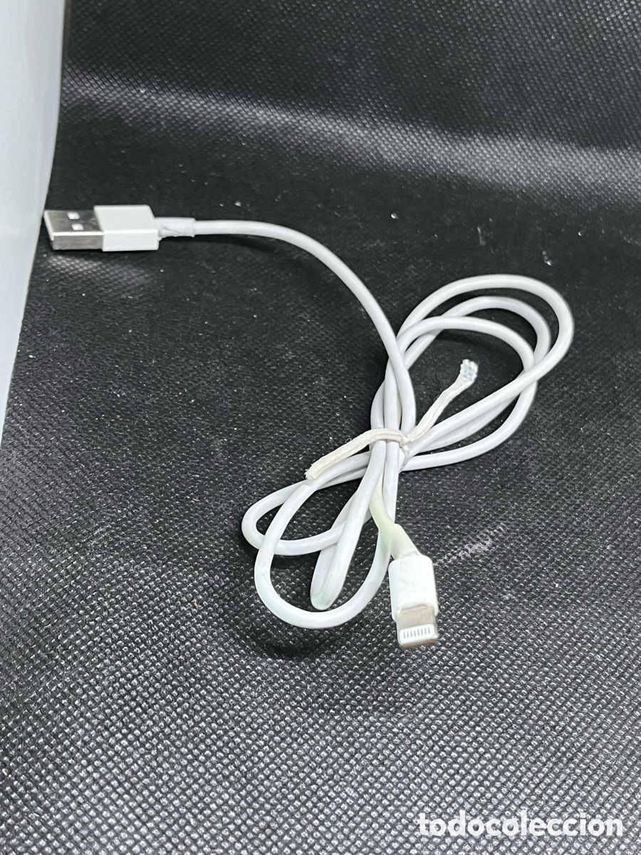 Segunda mano: CABLE PARA CARGADOR CON PUNTA DE IPHONE - Foto 5