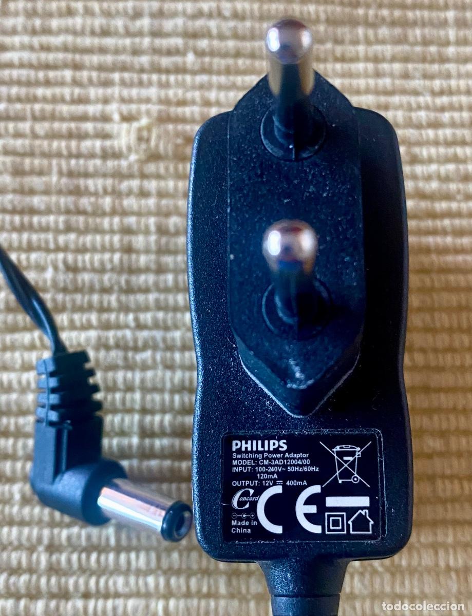 Segunda mano: ADAPTADOR DE CORRIENTE AC/DC;SALIDA 12V, 400 mA - Foto 1