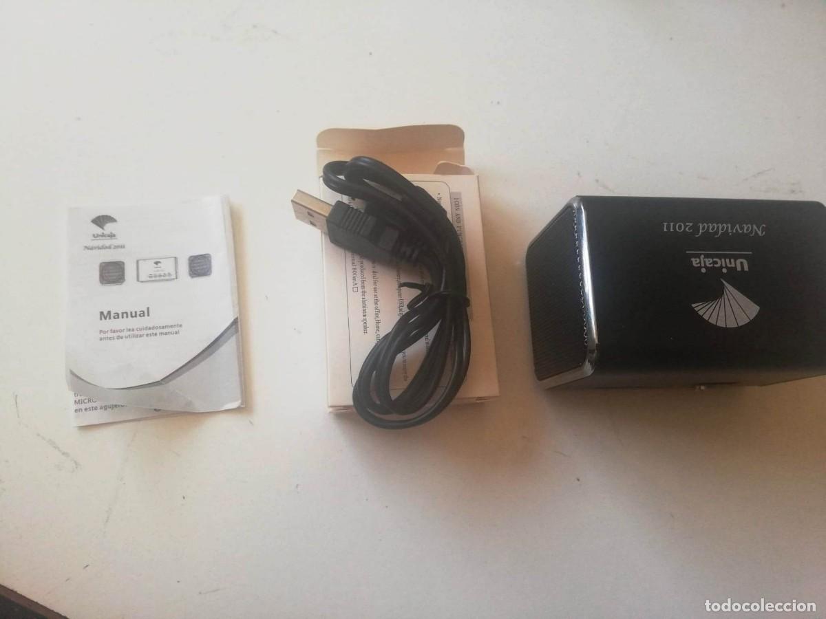 Segunda mano: MINI ALTAVOZ USB, LECTOR DE TARJETAS, DE UNICAJA - Foto 3