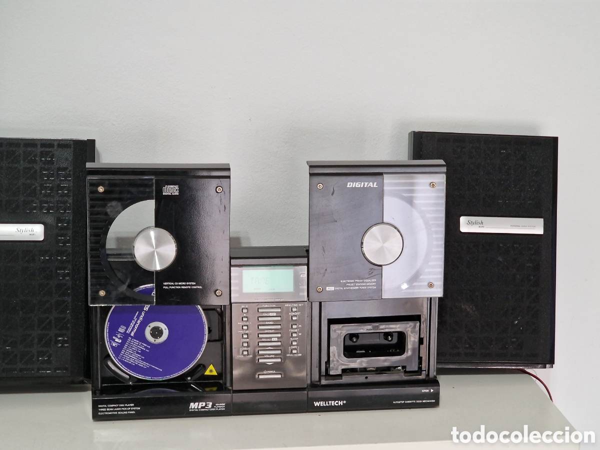 Segunda mano: welltech Mp3, CD, casette, FM - Foto 2