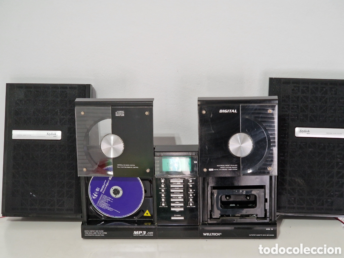 Segunda mano: welltech Mp3, CD, casette, FM - Foto 4