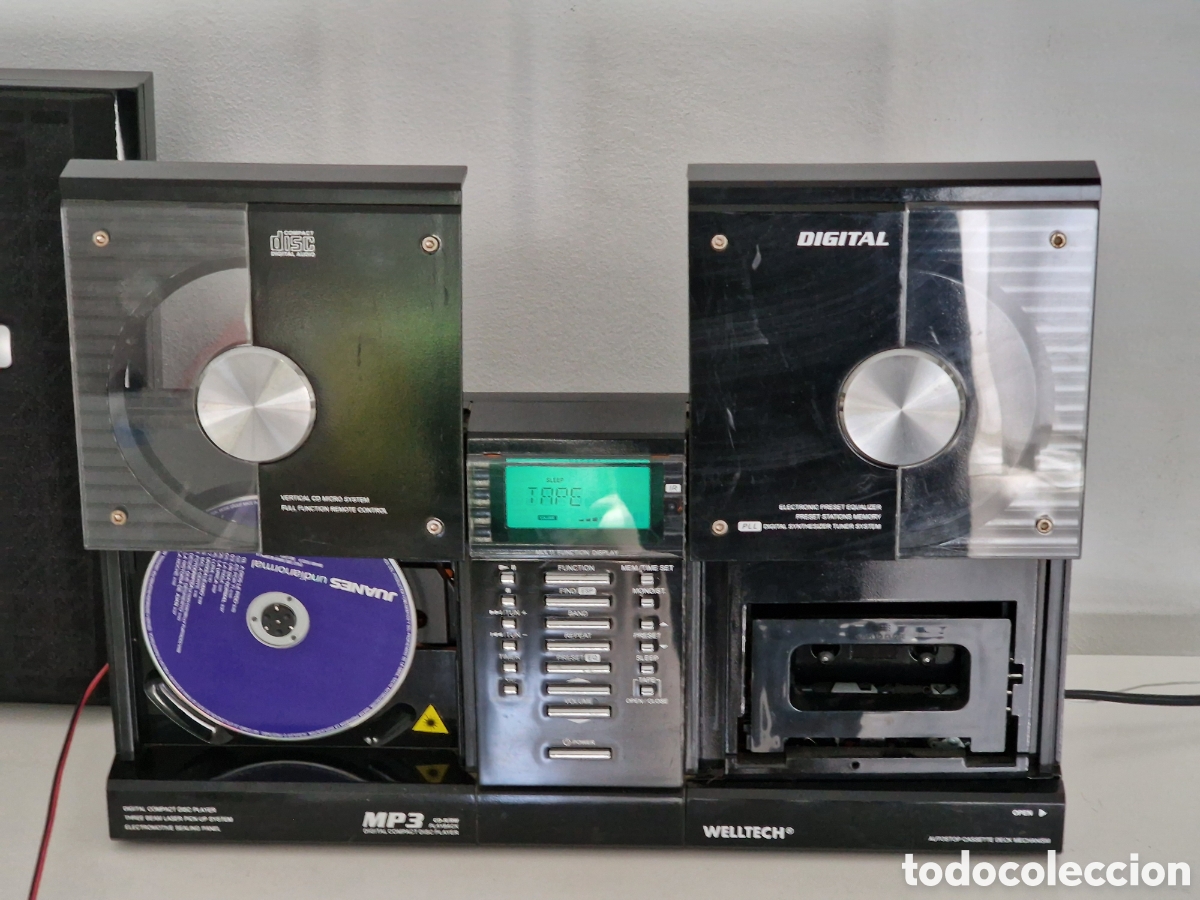 Segunda mano: welltech Mp3, CD, casette, FM - Foto 1