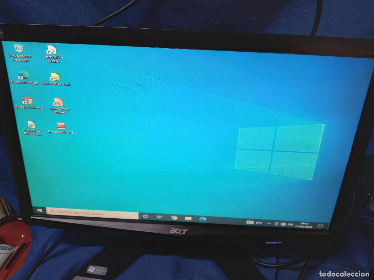 Segunda mano: MONITOR ACER X193 HQ DE 18,5 PULGADAS - Foto 1