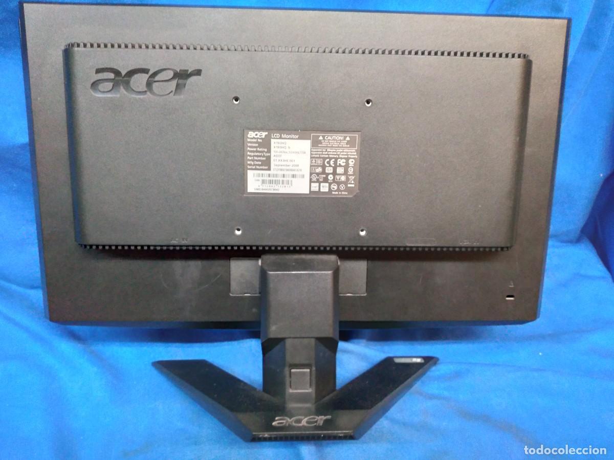 Segunda mano: MONITOR ACER X193 HQ DE 18,5 PULGADAS - Foto 5