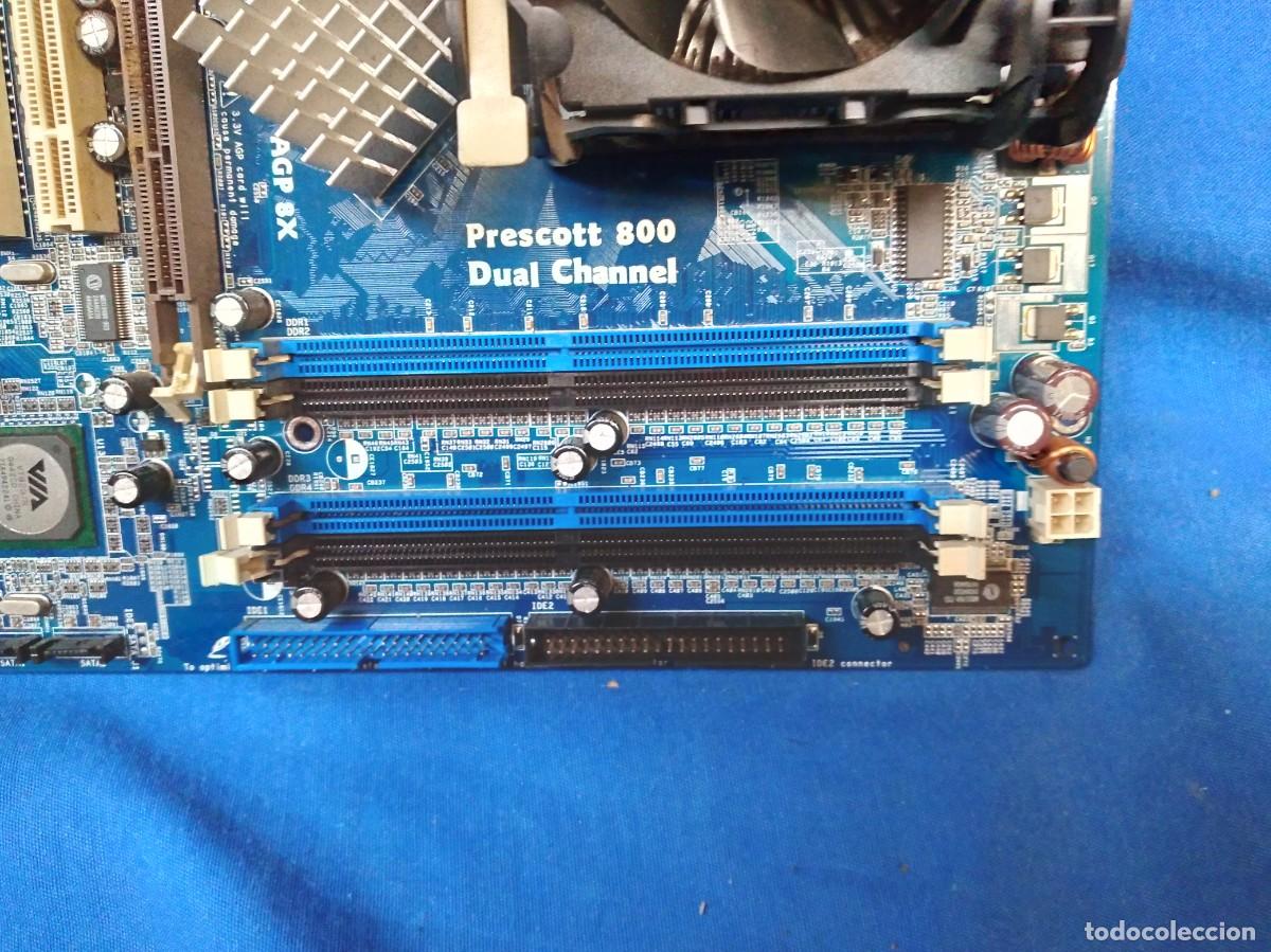 Segunda mano: PLACA BASE ASROCK AGP 8X + PROCESADOR INTEL - Foto 5