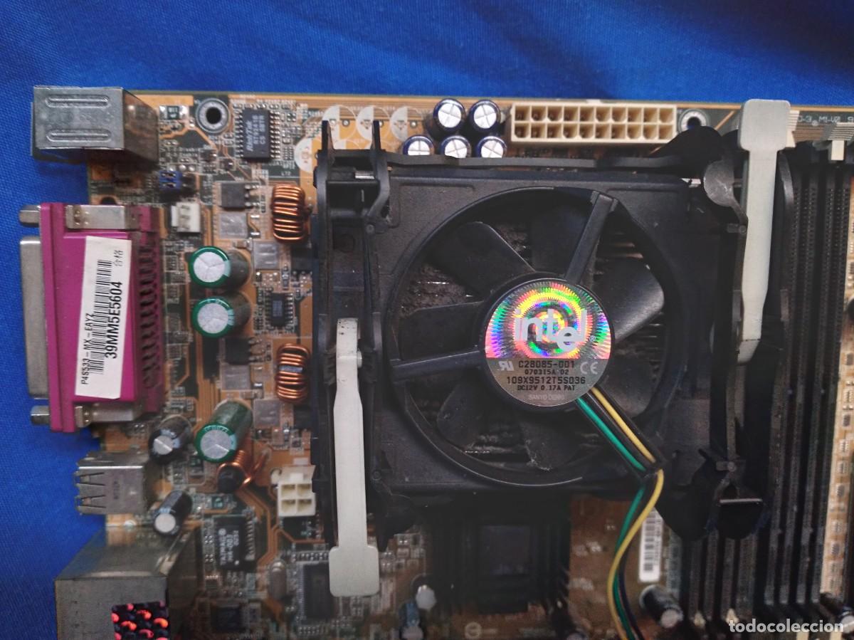 Segunda mano: PLACA BASE AXUS P4S533 - MX + PROCESADOR INTEL - Foto 2
