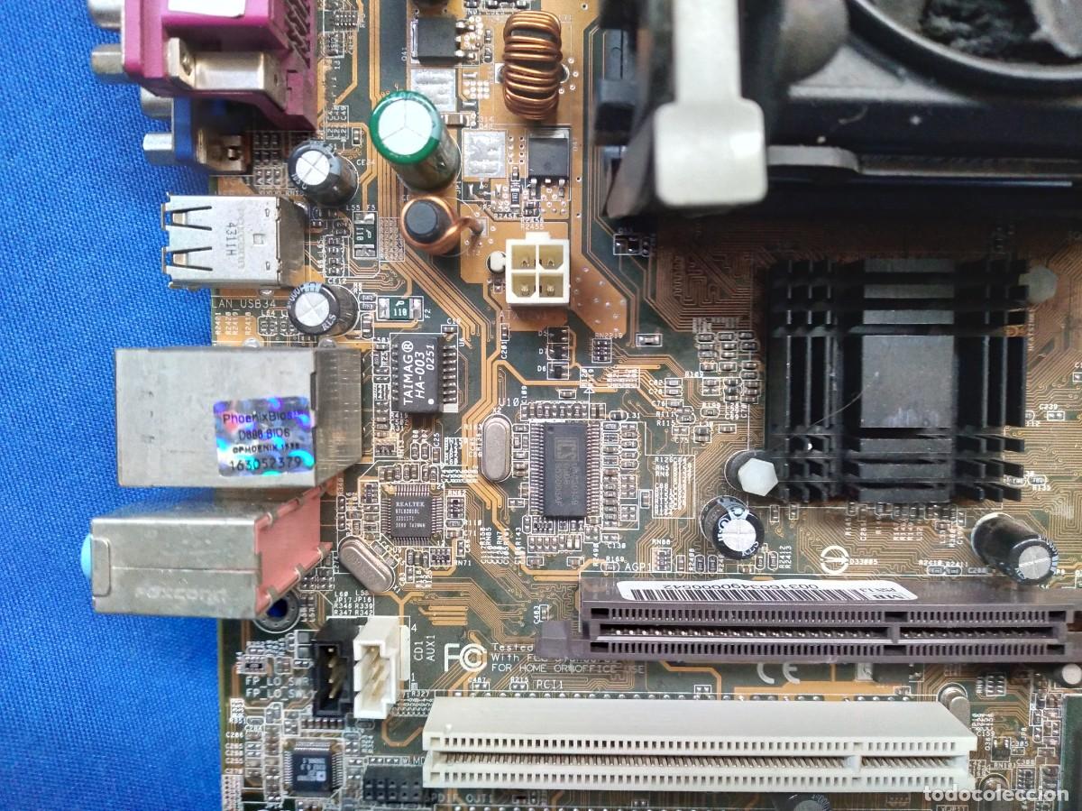 Segunda mano: PLACA BASE AXUS P4S533 - MX + PROCESADOR INTEL - Foto 4