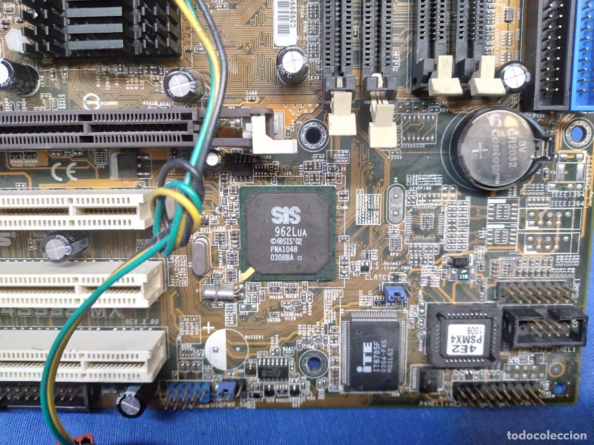 Segunda mano: PLACA BASE AXUS P4S533 - MX + PROCESADOR INTEL - Foto 6