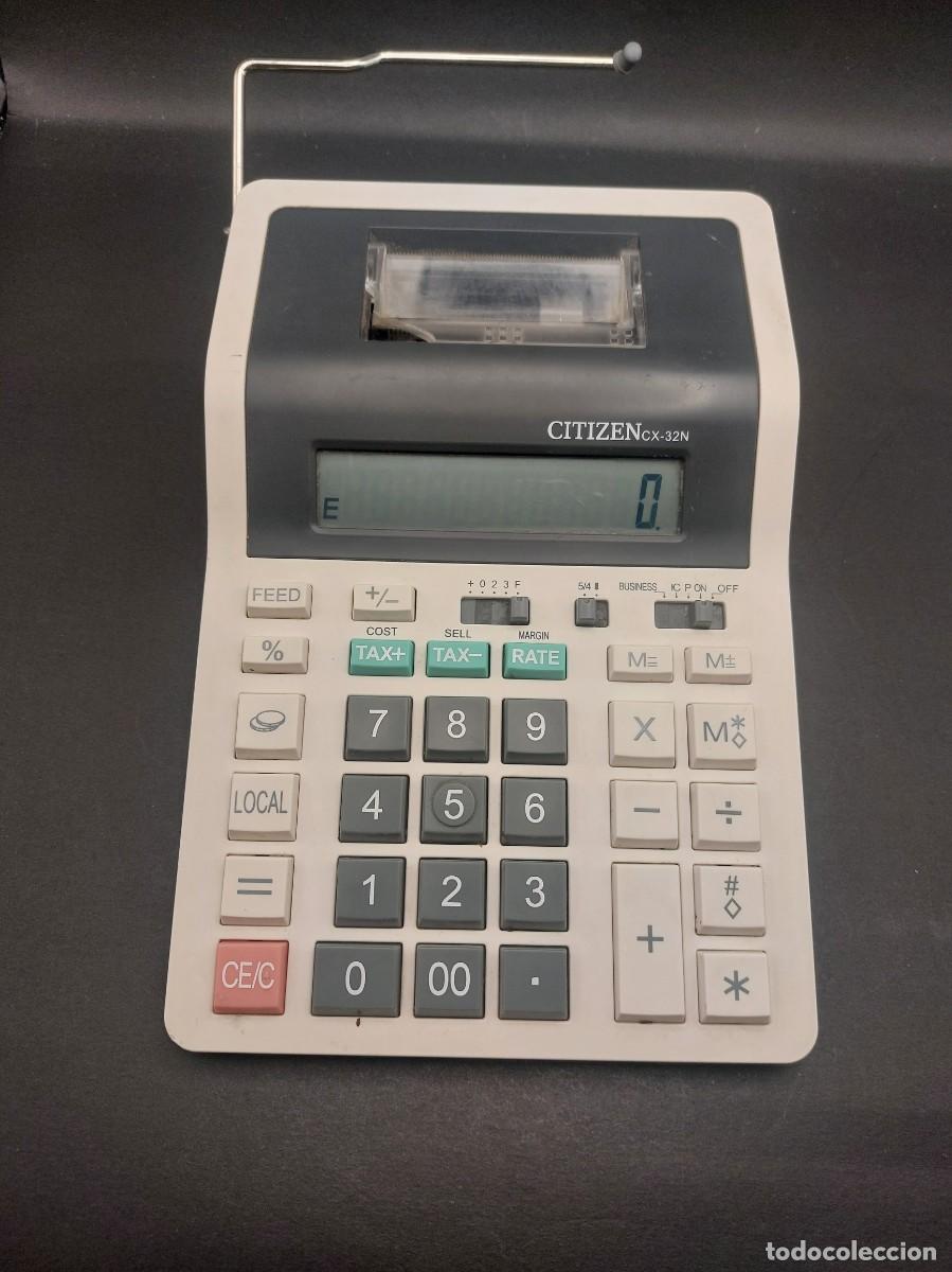 Segunda mano: CALCULADORA IMPRESORA CITIZEN CX-32 N - Foto 1