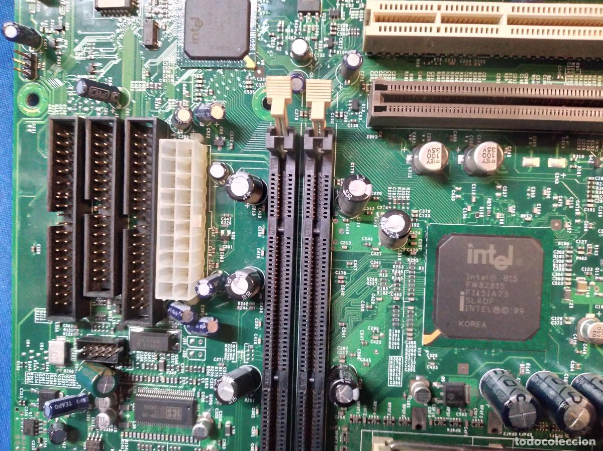 Segunda mano: ANTIGUA PLACA BASE INTEL + PROCESADOR ?? - Foto 4