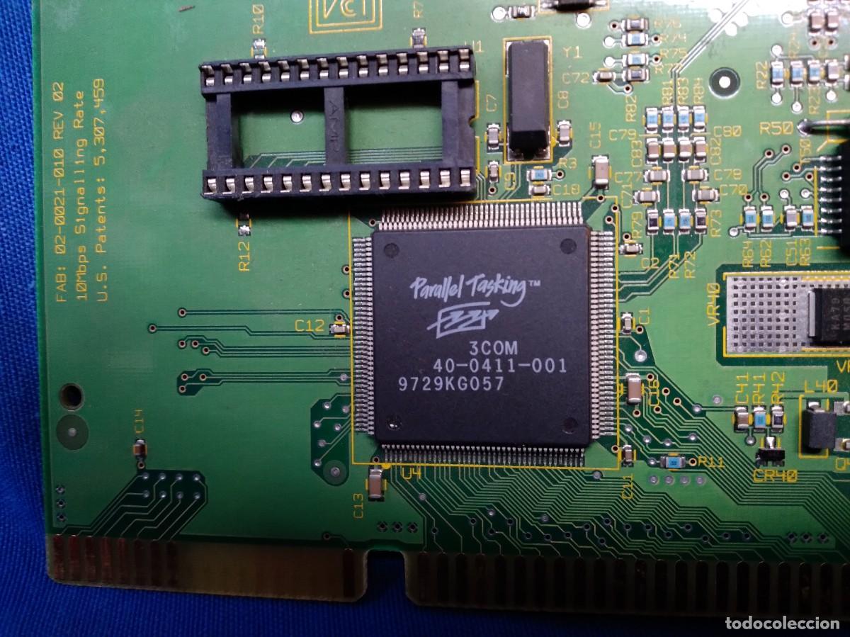 Segunda mano: ANTIGUA TARJETA RED 3COM ETHERLINK III - Foto 4