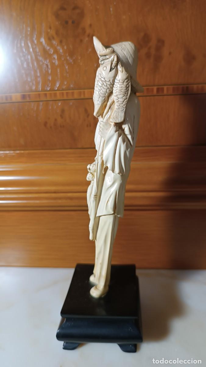 Segunda mano: Figura oriental pescador - Foto 2