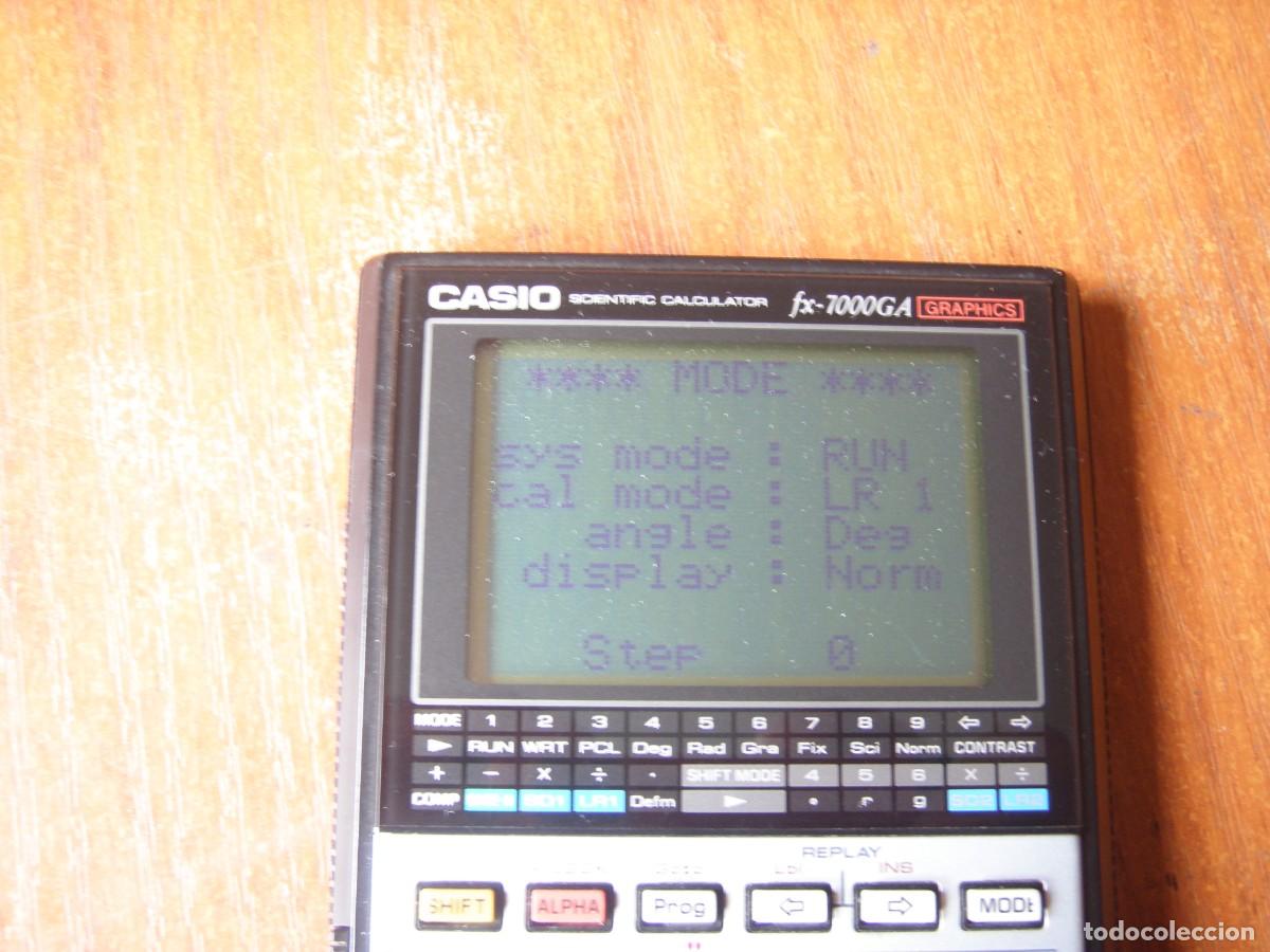 Segunda mano: CALCULADORA CASIO FX7000GA GRAPHICS FUNIONANDO FX-7000GA - Foto 3