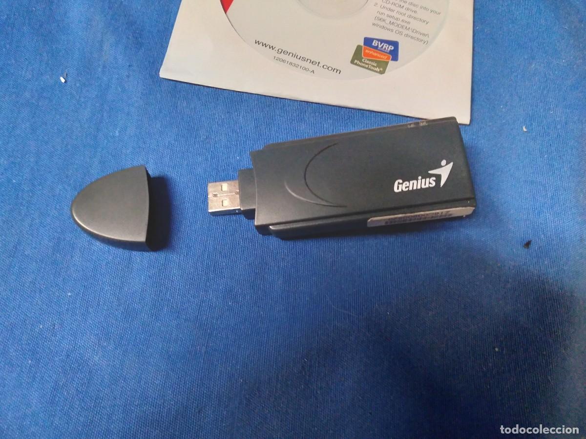 Segunda mano: USB MODEN GENIUS GM56USB - 56K USB DATA/FAX/TAM EXTERNAL MODEN - Foto 2