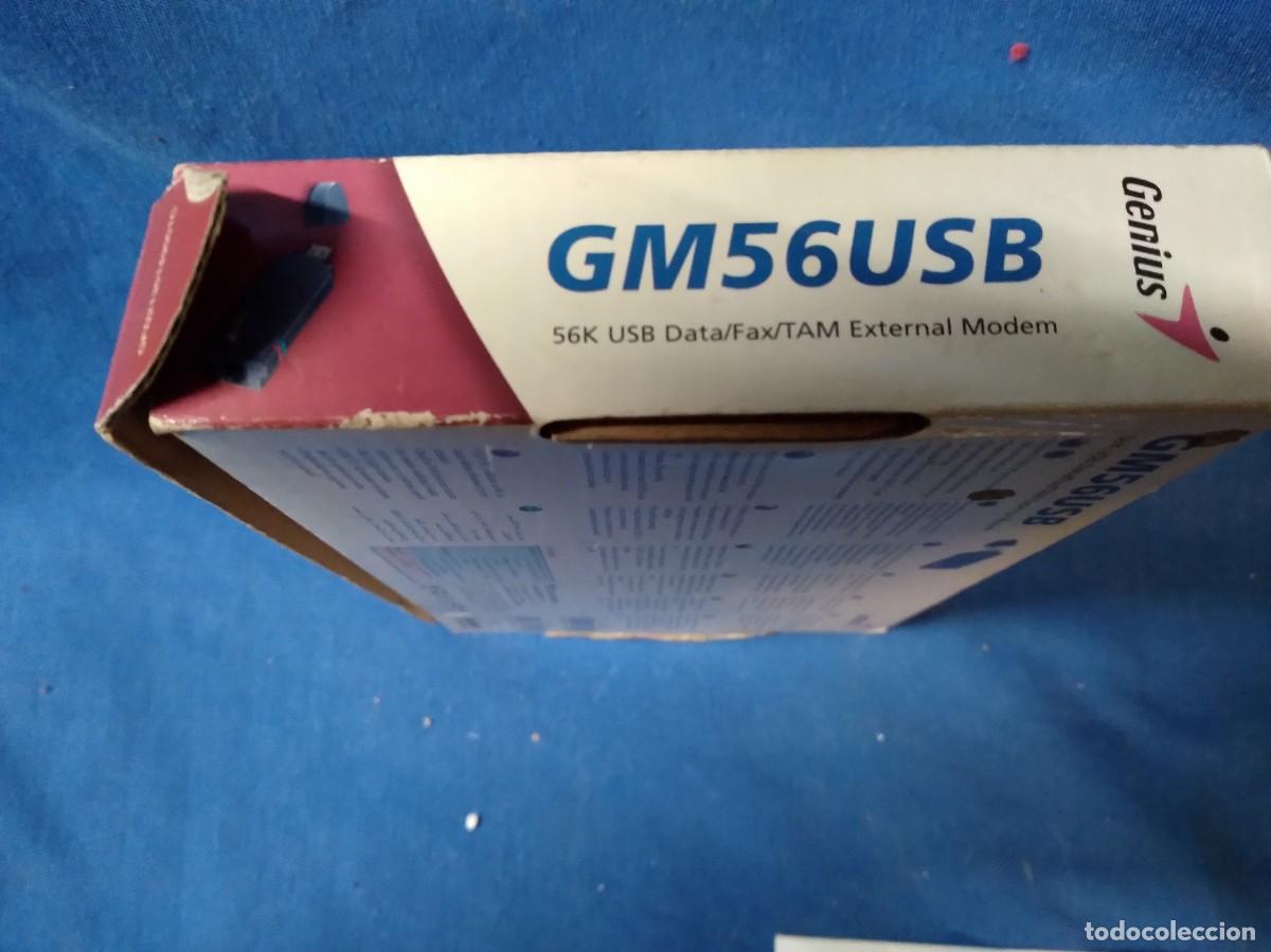 Segunda mano: USB MODEN GENIUS GM56USB - 56K USB DATA/FAX/TAM EXTERNAL MODEN - Foto 8