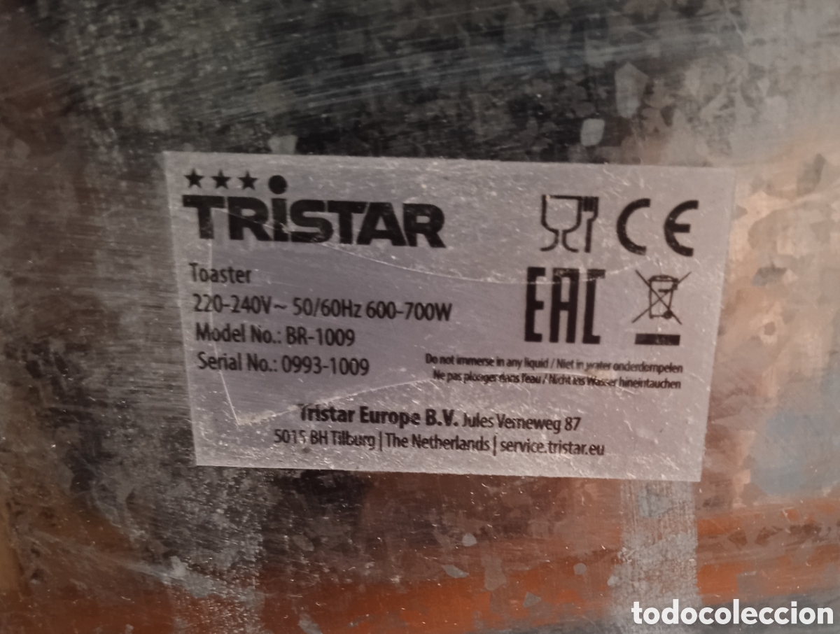 Segunda mano: Tostadora de pan marca Tristar - Foto 4