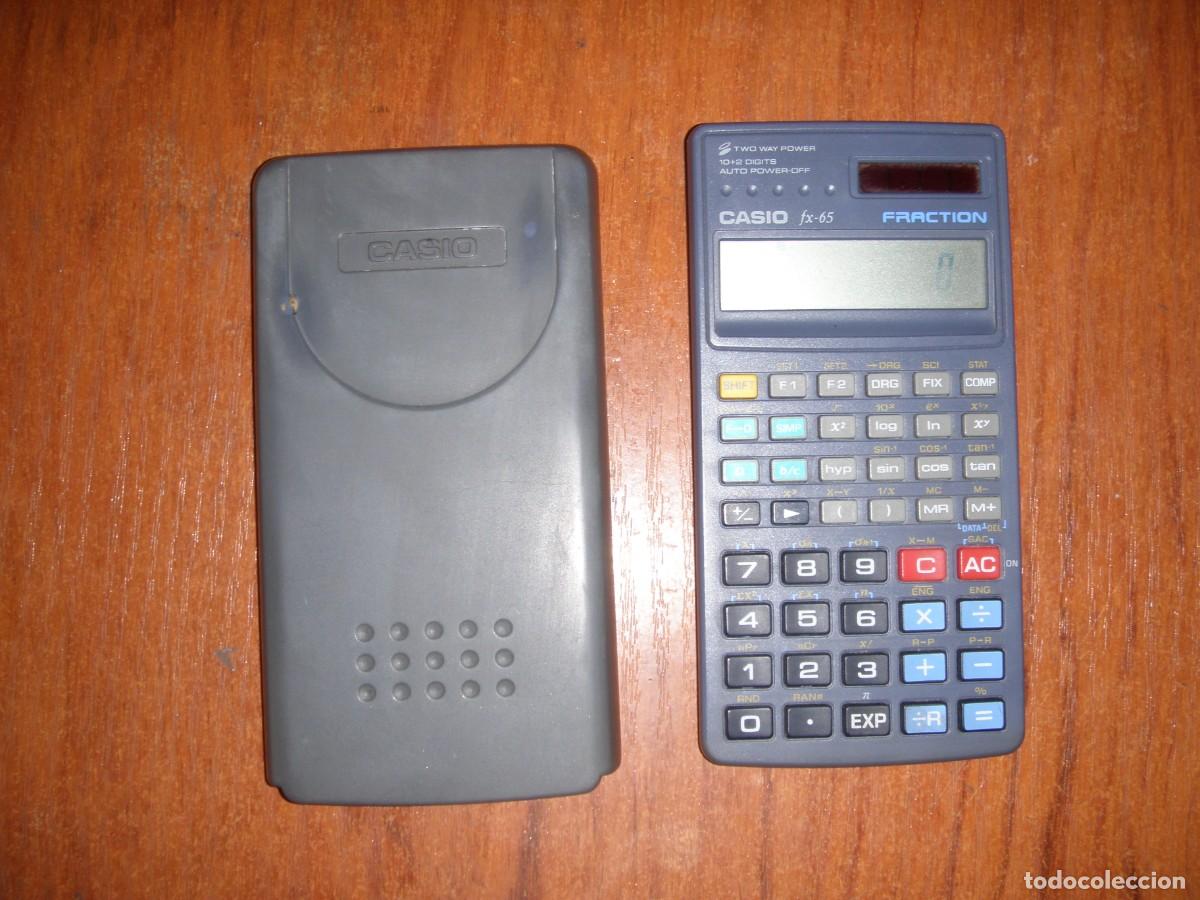 Segunda mano: CALCULADORA CASIO FX65 FX-65 FRACTION - Foto 1
