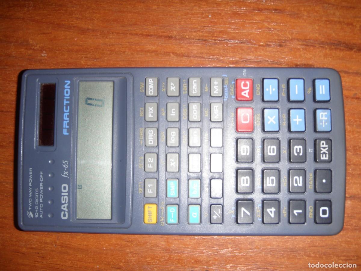 Segunda mano: CALCULADORA CASIO FX65 FX-65 FRACTION - Foto 2