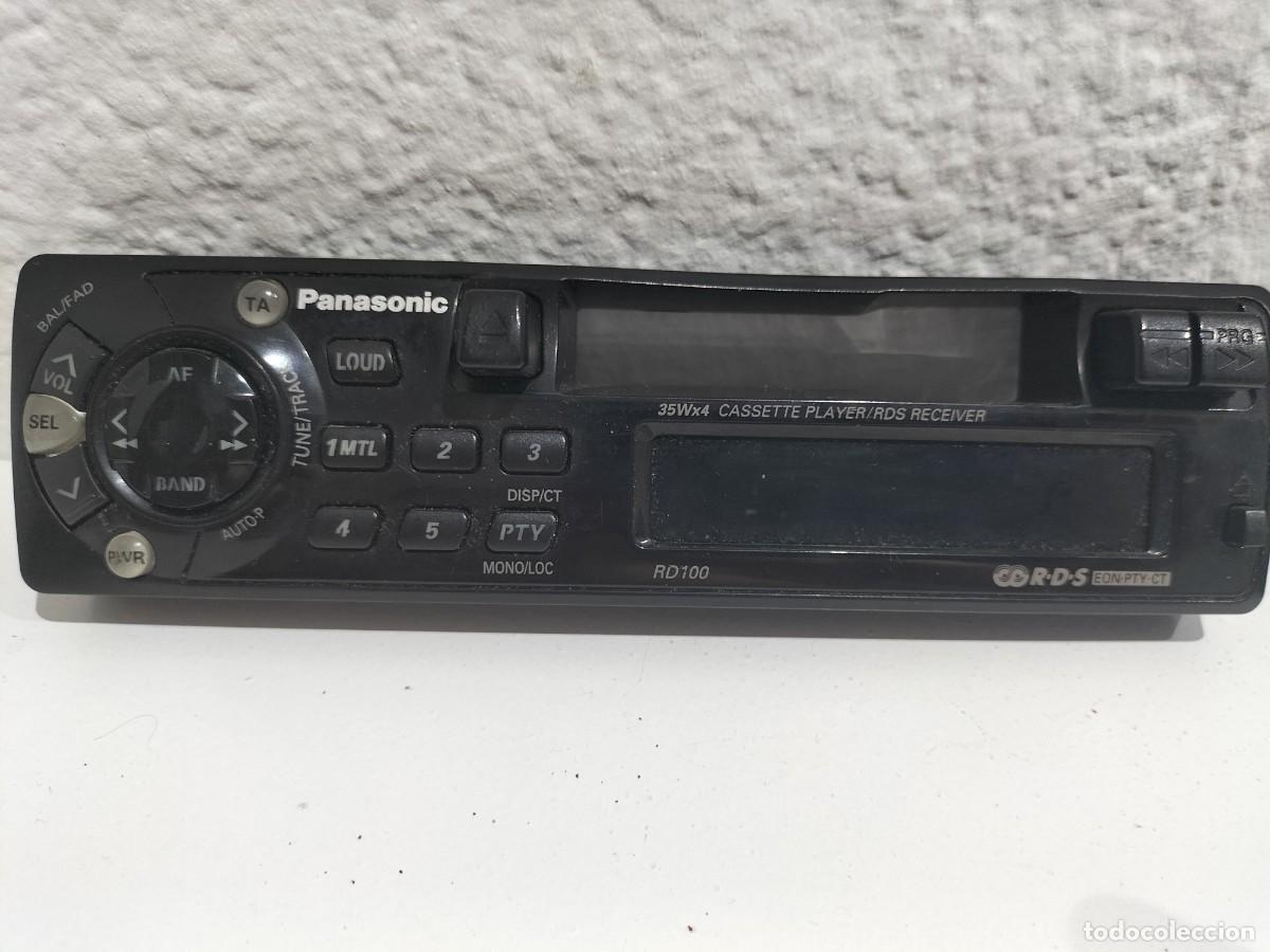 Segunda mano: FRONTAL RADIOCASSETTE DE COCHE PANASONIC - CON SU CAJA - Foto 1