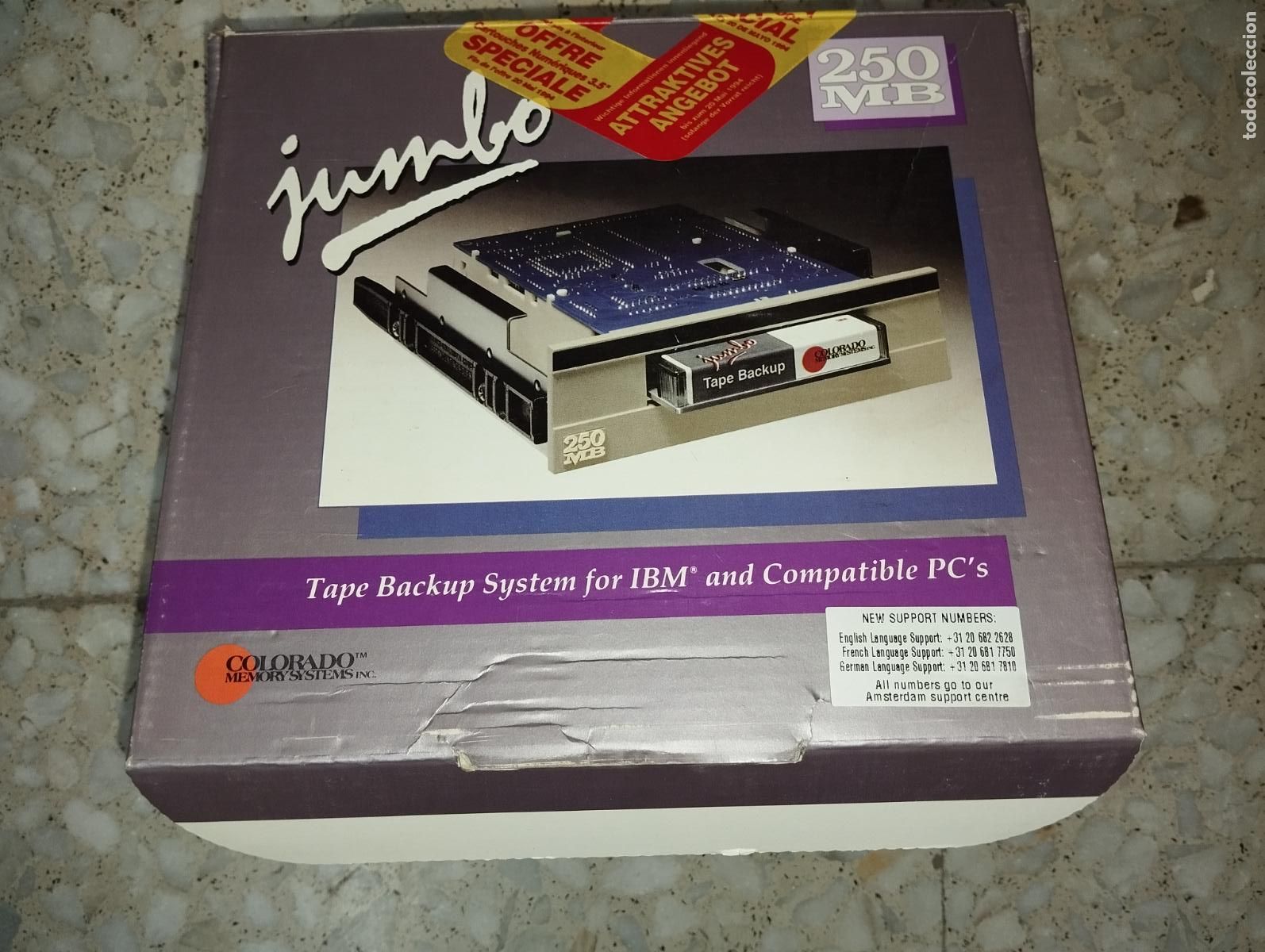 Second-Hand: JUMBO TAPE BACKUP SYSTEM FOR IBM // UNIDAD DE CINTAS PARA IBM INFORM&Aacute;TICA ORDENADOR