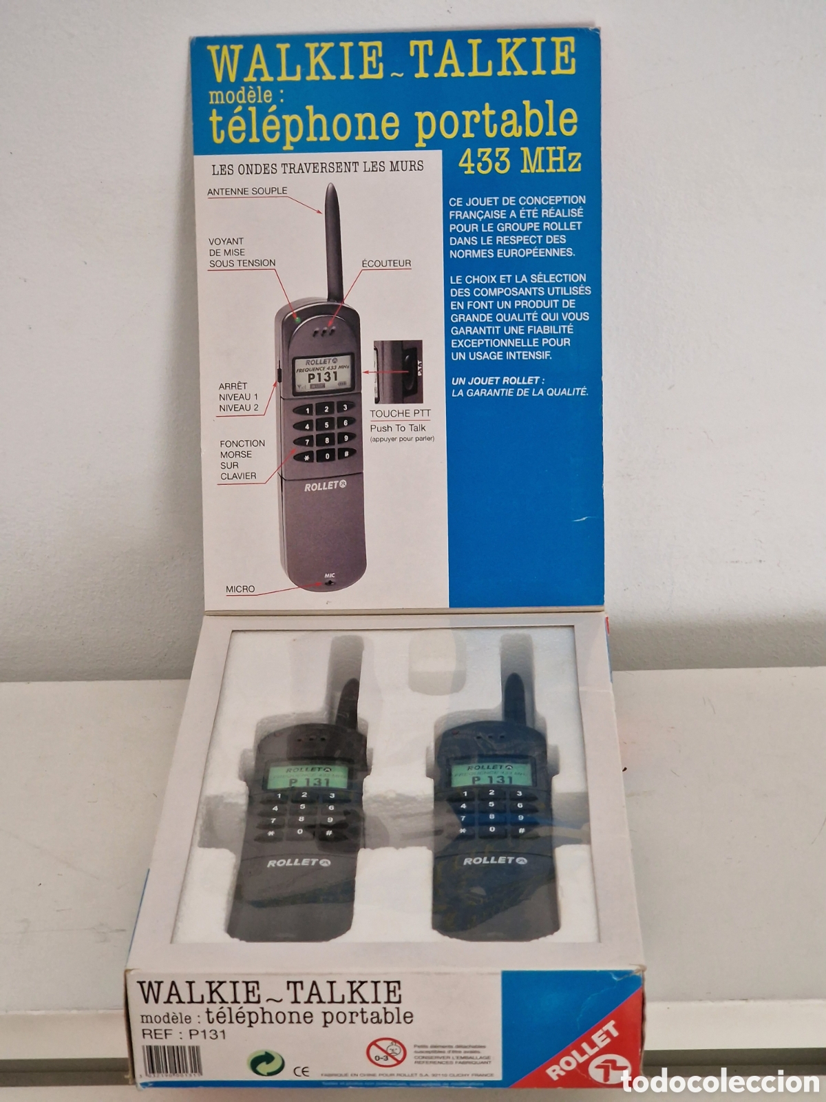Segunda mano: WALKIE TALKIE t&eacute;l&eacute;phone portable - Foto 2